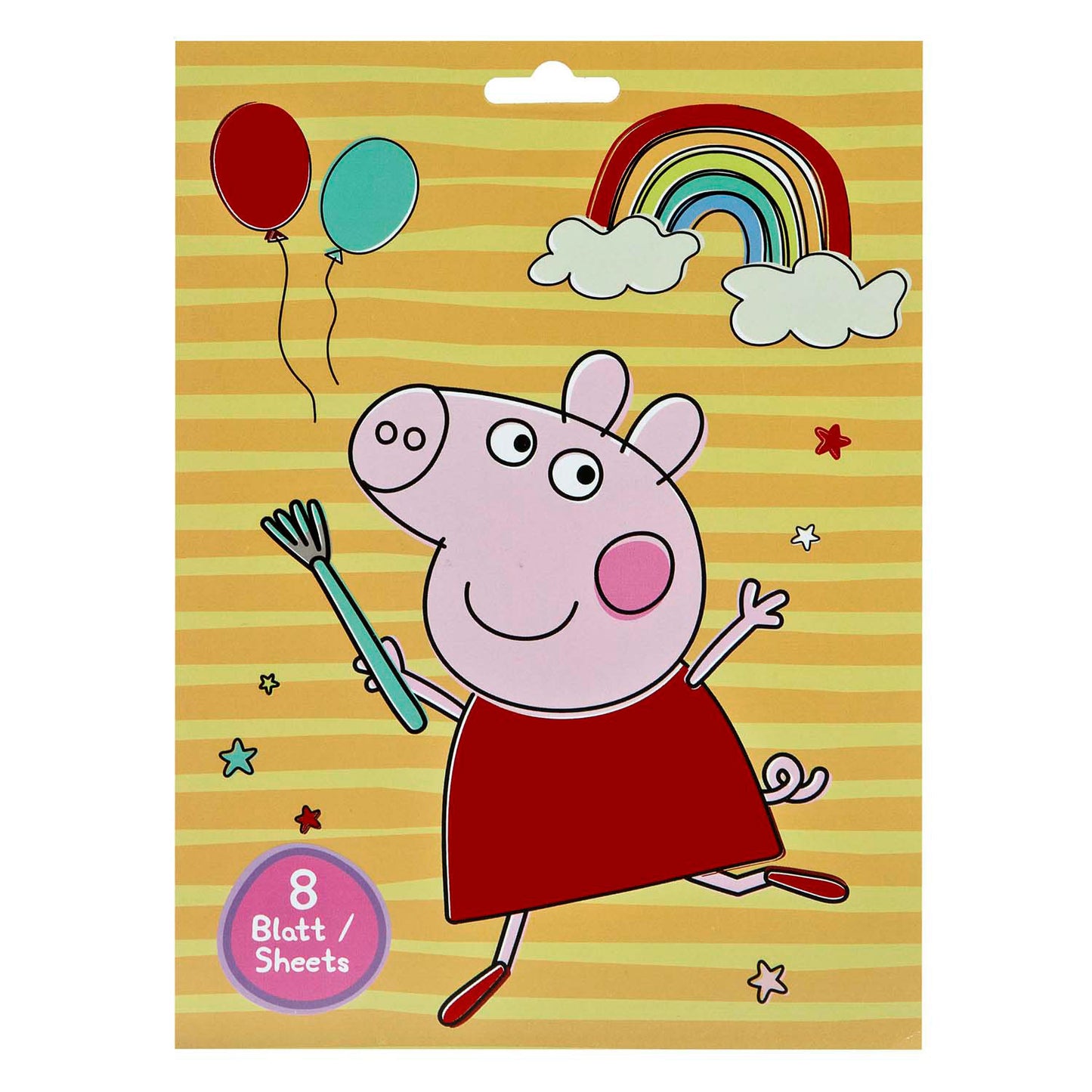Undercover Aufkleberbuch Peppa Pig mit 8 Blättern