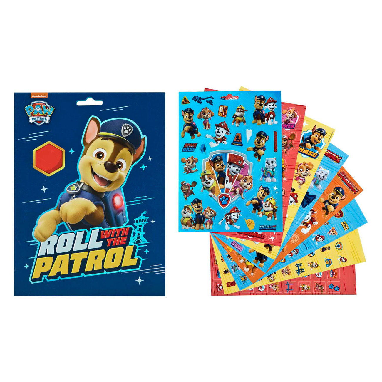 Undercover Stickerbook Paw Patrol mit 8 Blättern