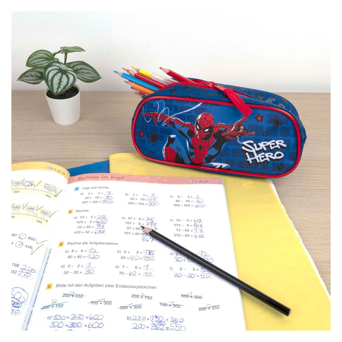 Undercover Spider-Man-Pflasterung