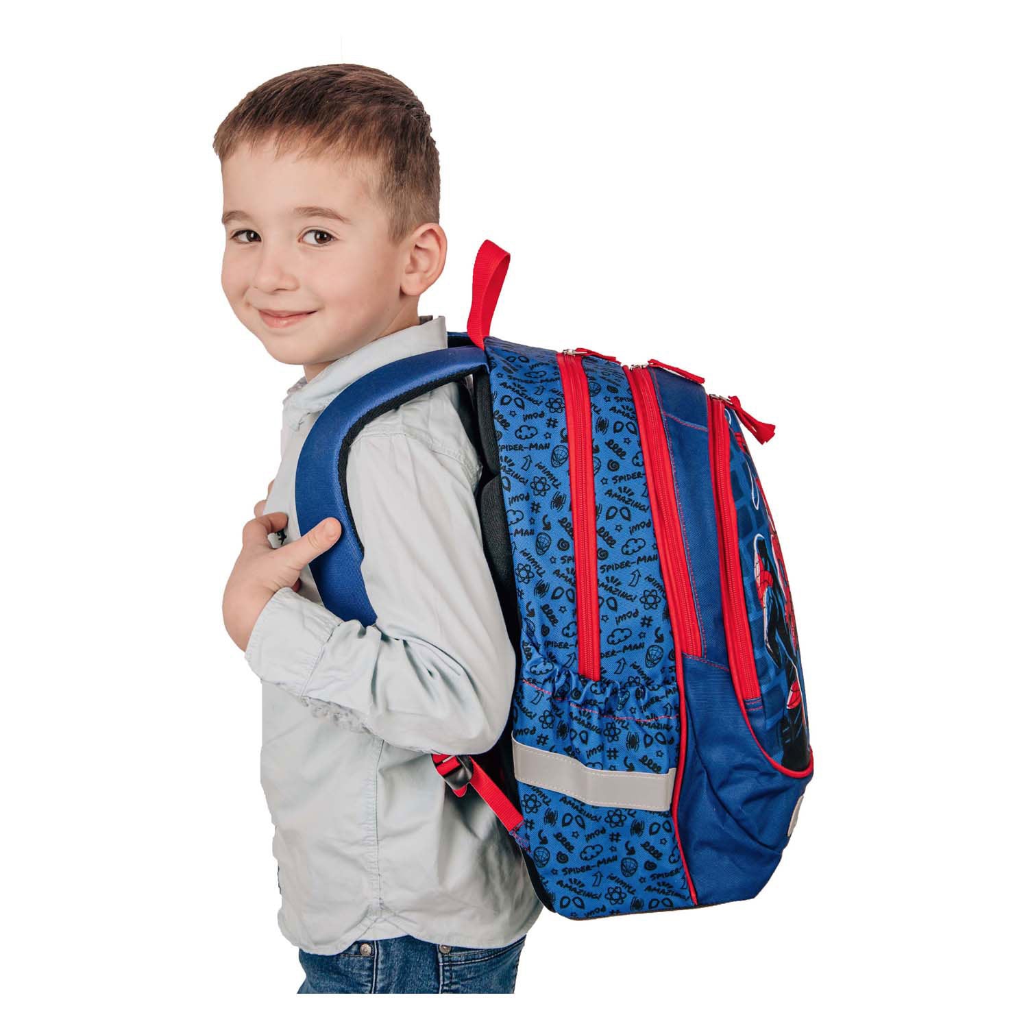 Undercover Ergonomische Schul-Rucksack-Spider-Man