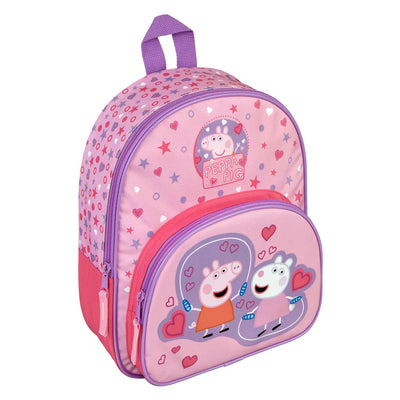 Undercover -Rucksack mit Peppa -Schweine -Fronttasche