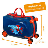 Undercover Trolley Case Ride-on Spiderman - afbeelding 3