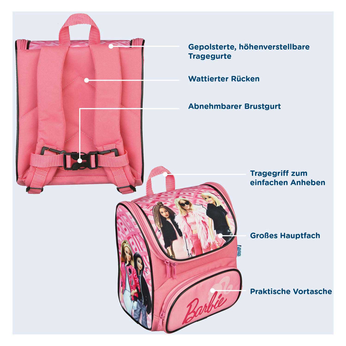 Undercover Rucksack Pink - Barbie
