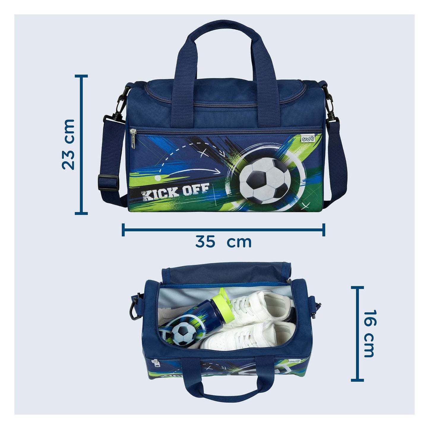 Undercover Sportbag Voetbal