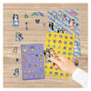 Undercover Super Sticker-Set blau - 500+Stk.