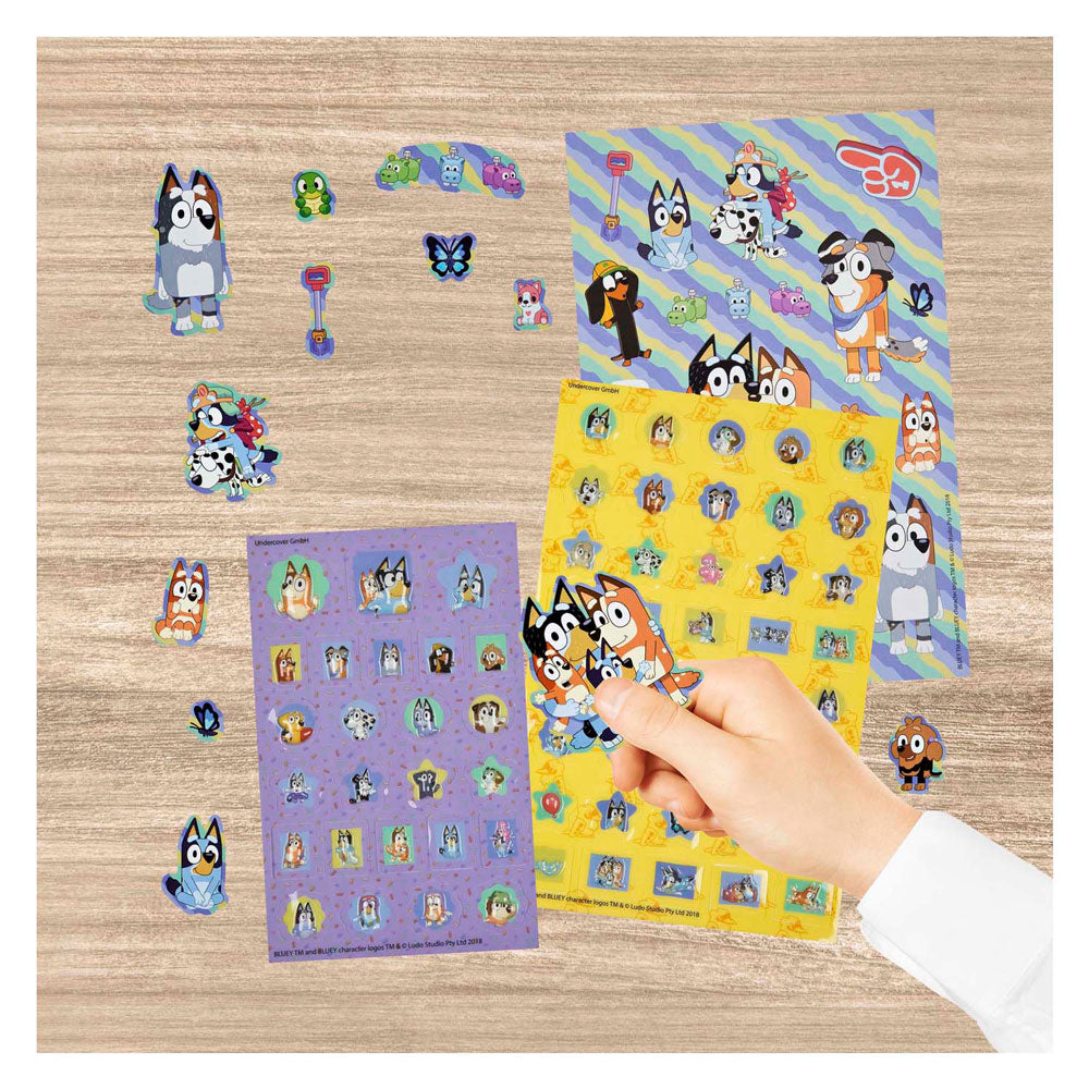 Undercover Super Sticker-Set blau - 500+Stk.