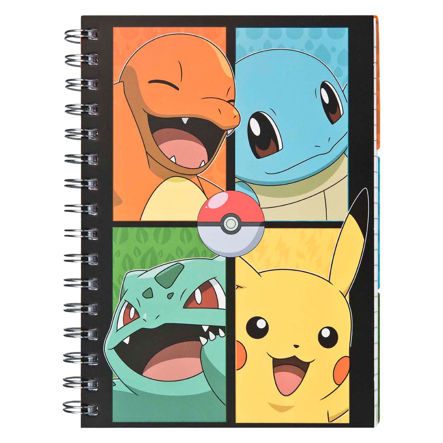Undercover-Notizbuch mit 3 Tabs Pokemon