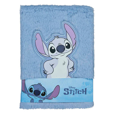 Plüsch-Notizbuch A5-Stich