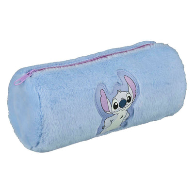Stich aus Plüsch-Federmäppchen