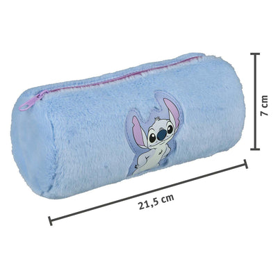 Stich aus Plüsch-Federmäppchen