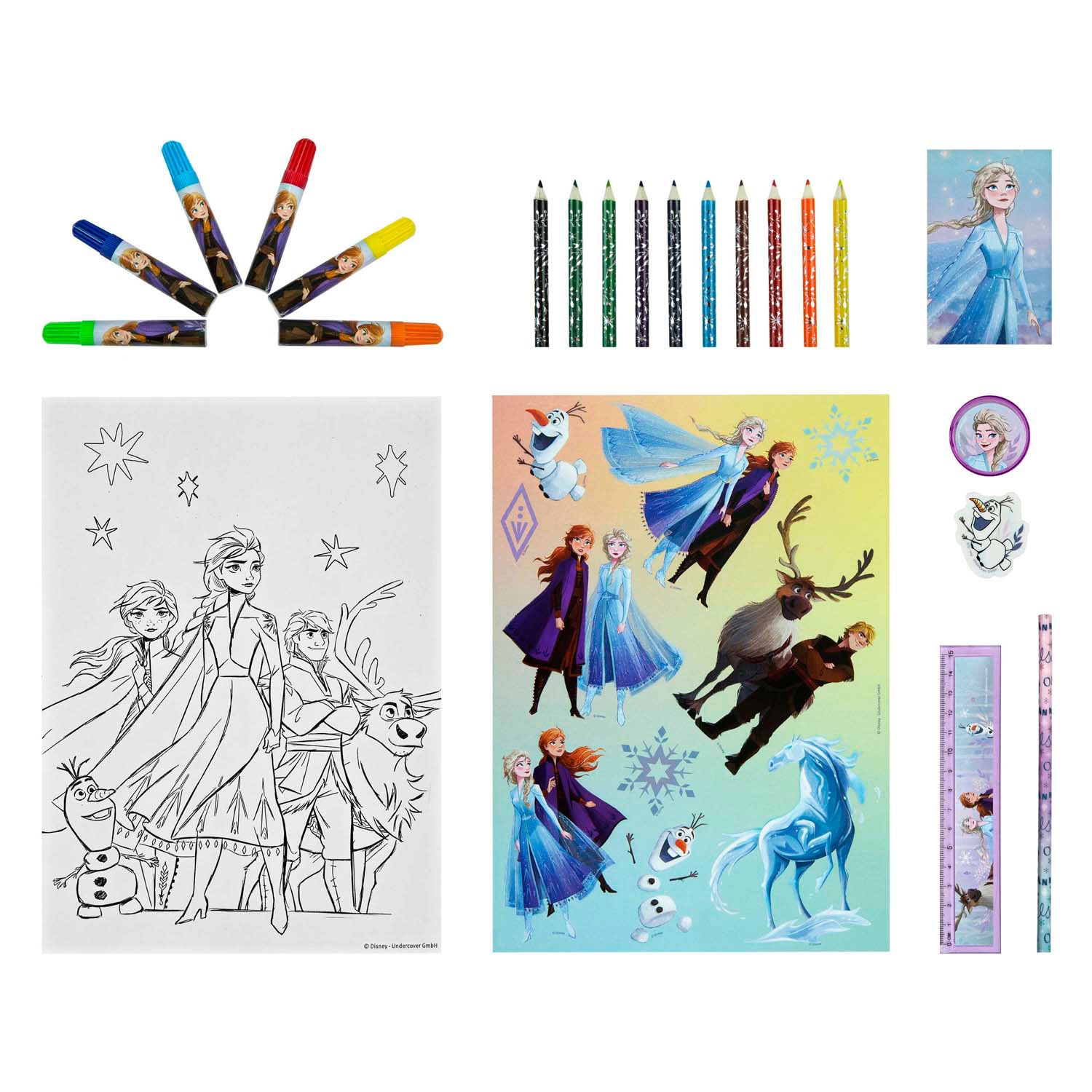 Disney Schreibwarenturm Frozen - 35 Stk.