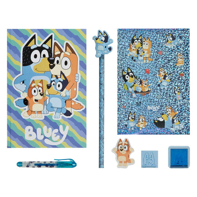 Undercover Notizblock-Set blau - 7-tlg.