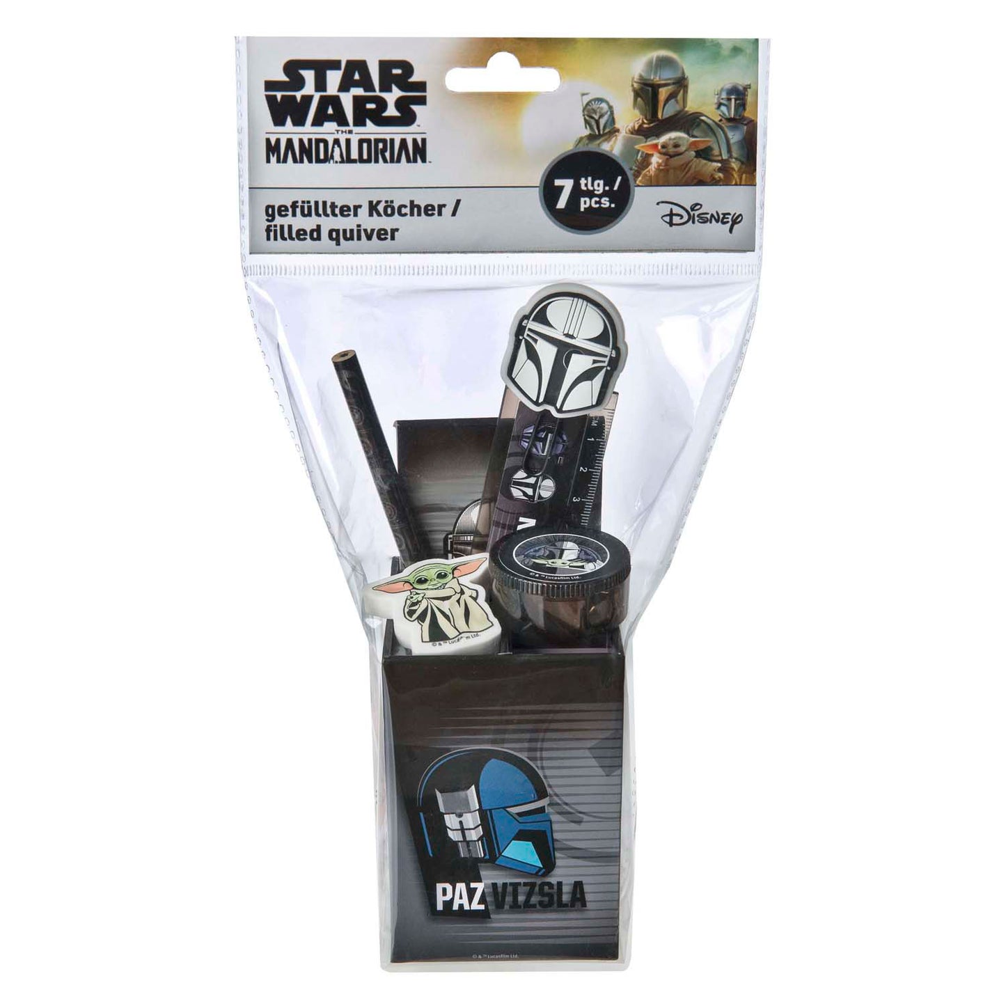 Schreibtischset Star Wars - 7-teilig.