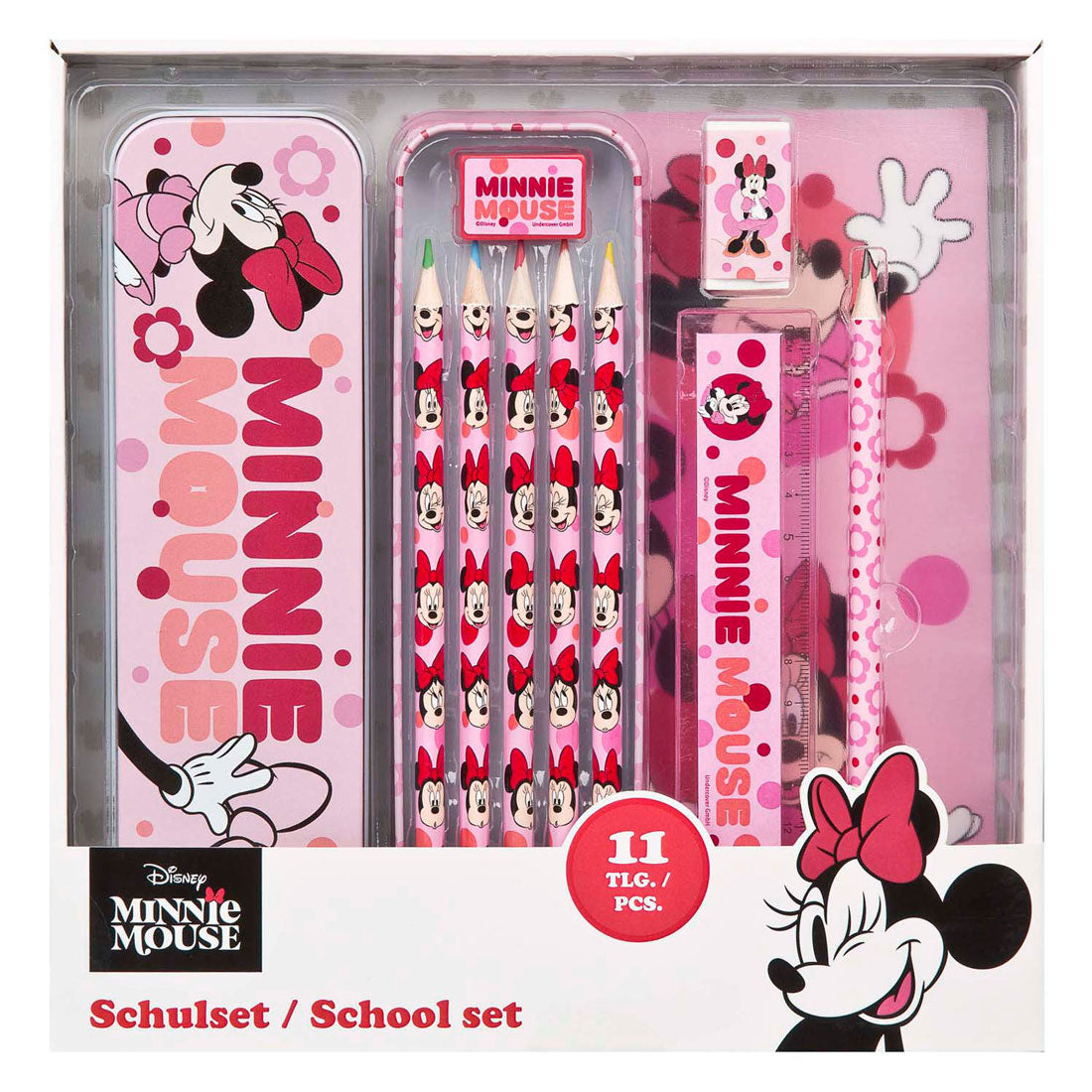 Disney Briefpapier-Set Minnie Maus - 11-tlg.