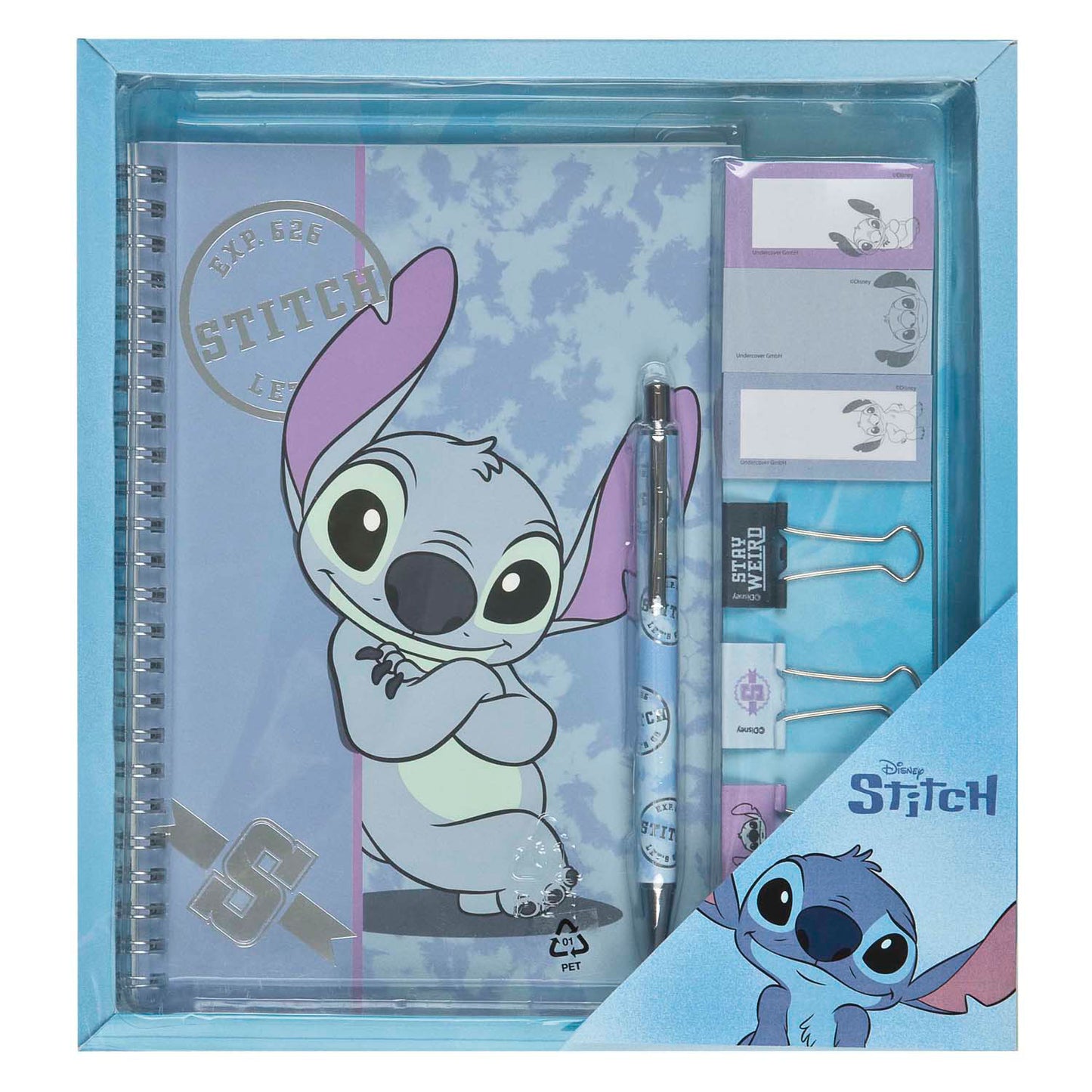 Notizblock-Set-Stich - 8-tlg.
