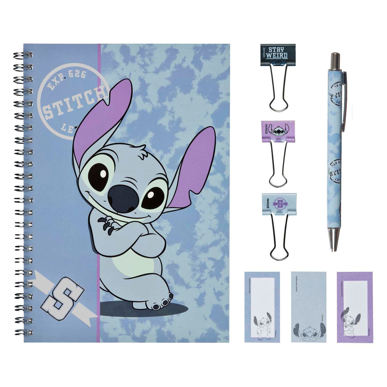 Notizblock-Set-Stich - 8-tlg.