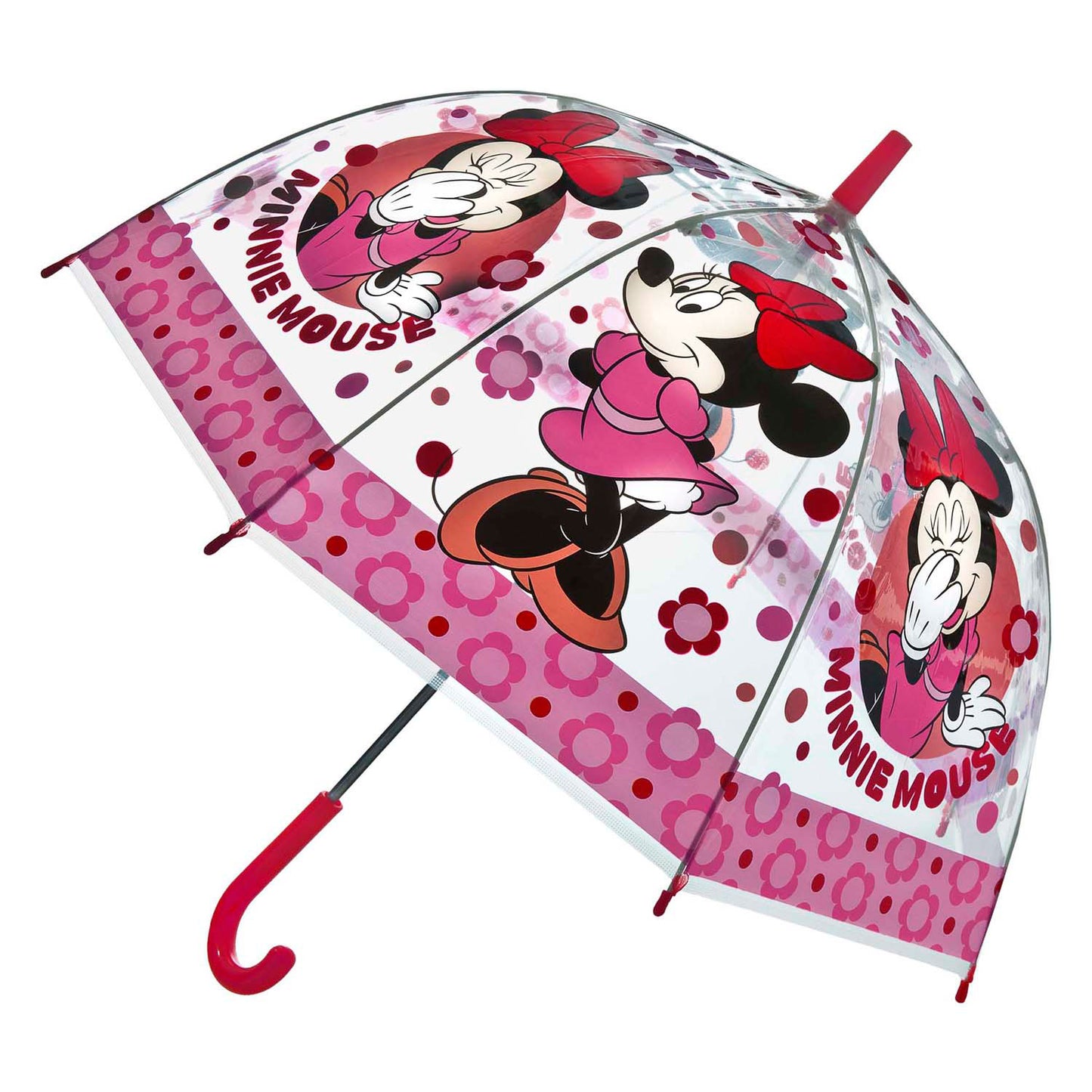 Undercover transparenter Regenschirm Minnie Maus