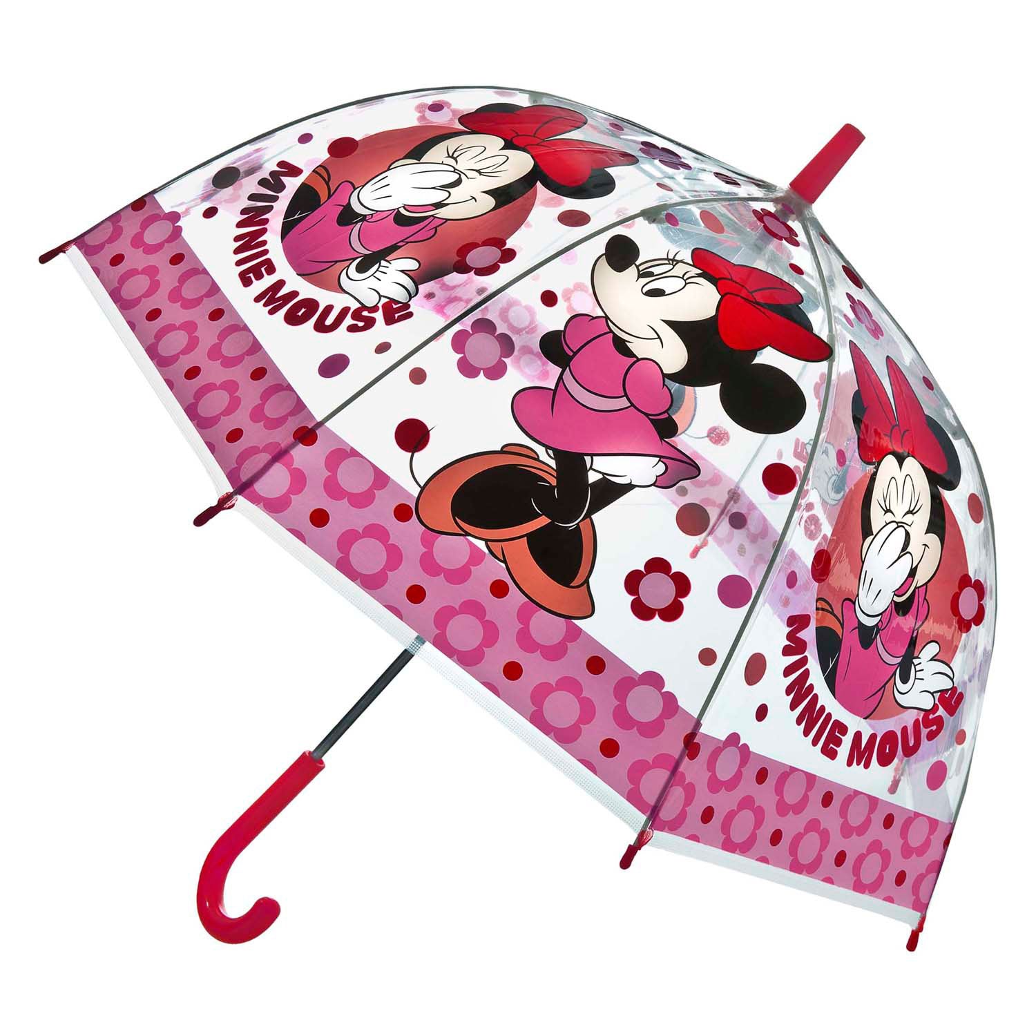 Undercover transparenter Regenschirm Minnie Maus