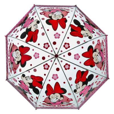 Undercover transparenter Regenschirm Minnie Maus