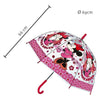 Undercover transparenter Regenschirm Minnie Maus