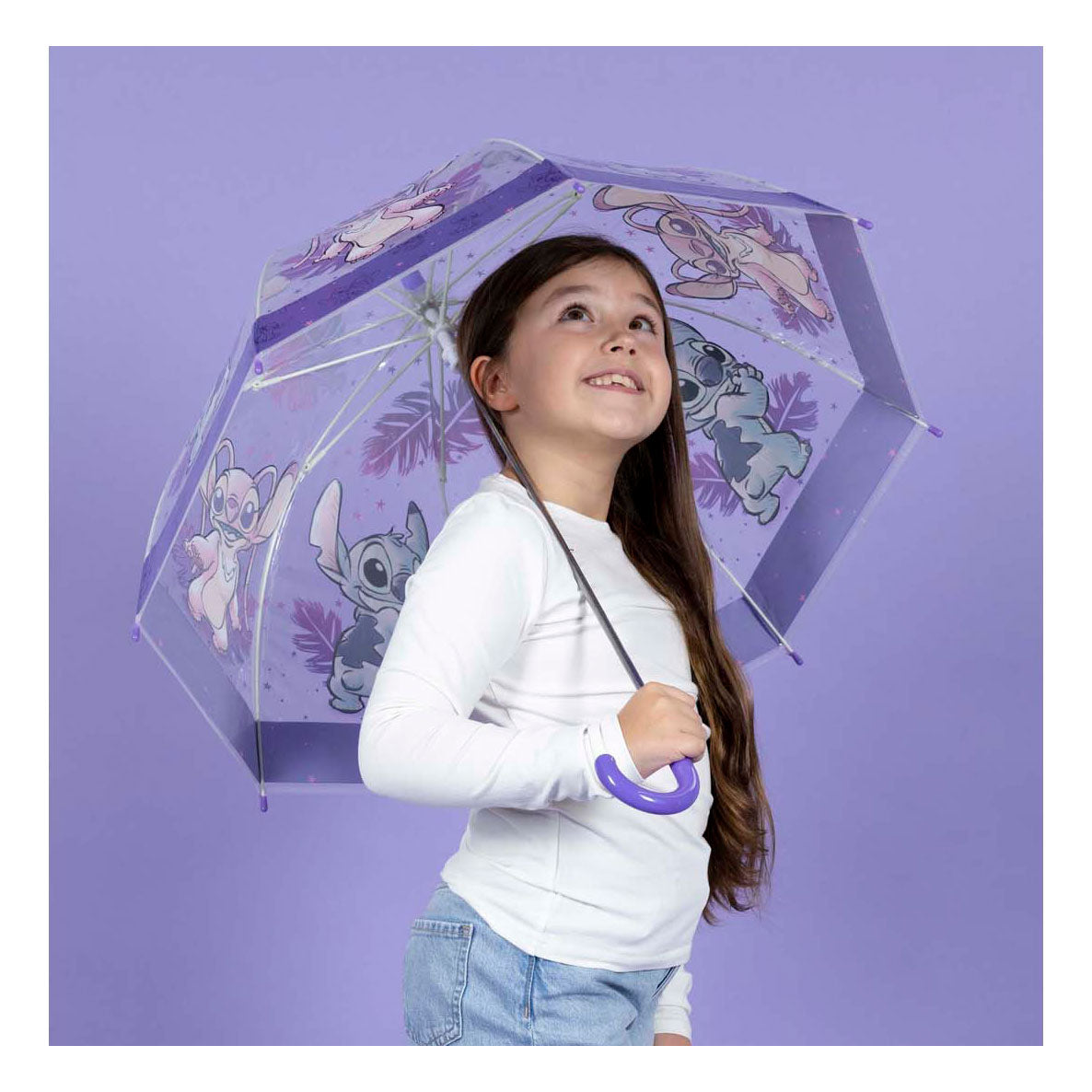 Undercover transparenter Regenschirmstich
