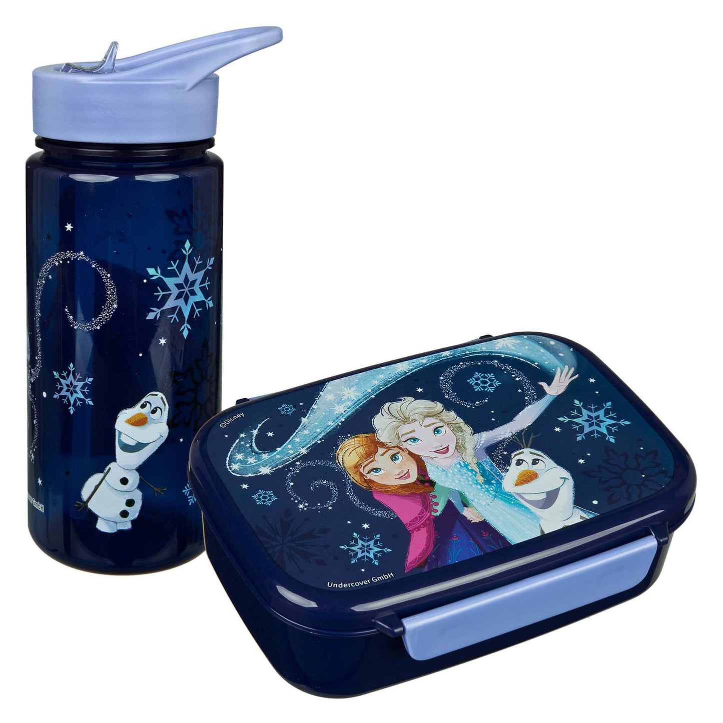 Undercover Lunchbox- und Trinkbecher-Set gefroren