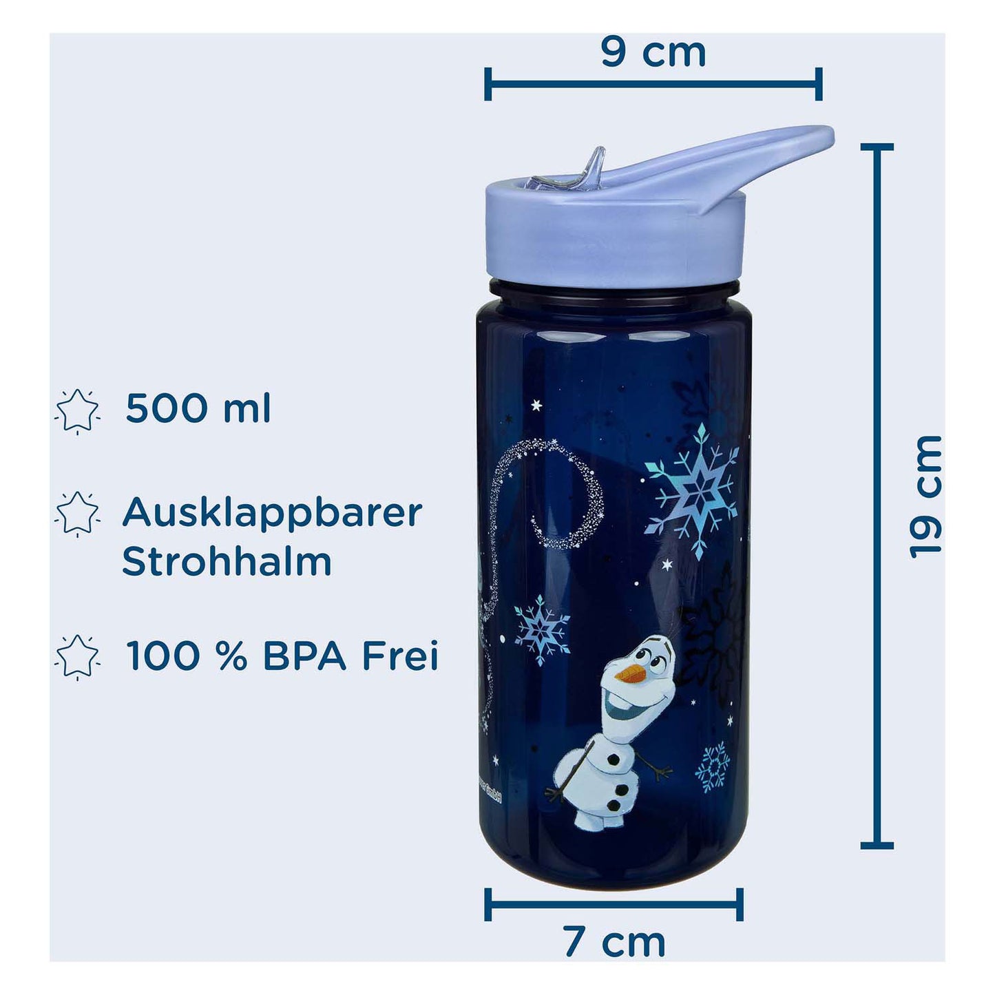 Disney Aero-Trinkflasche gefroren – 500 ml