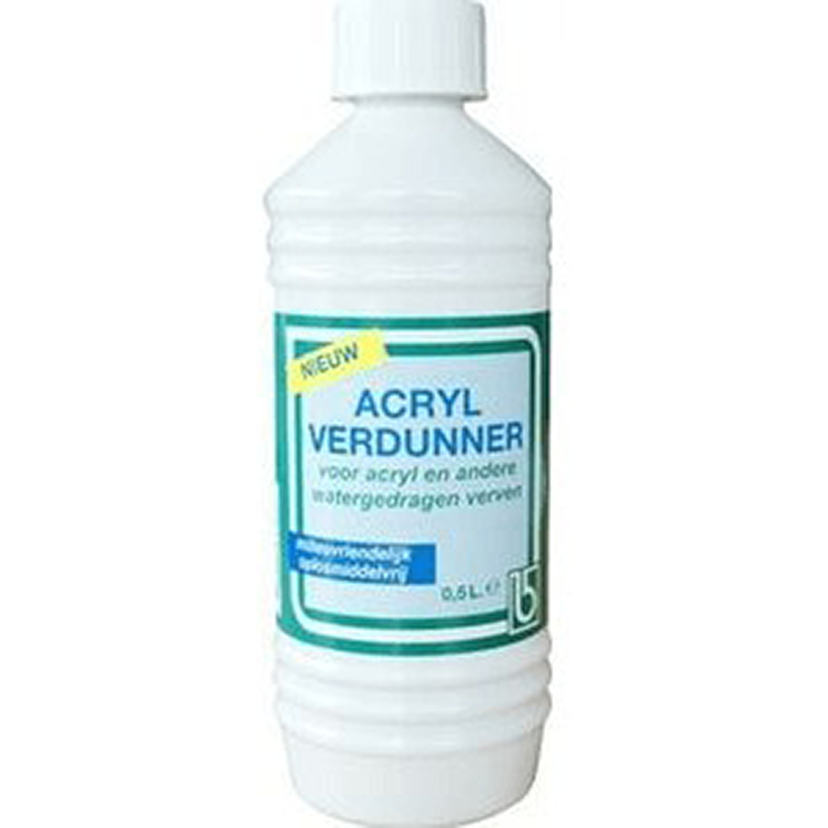 Bleko 1070062 - Acrylverdünner 0,5l | 3 Stück