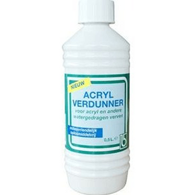 Bleko 1070062 - Acrylverdünner 0,5l | 3 Stück