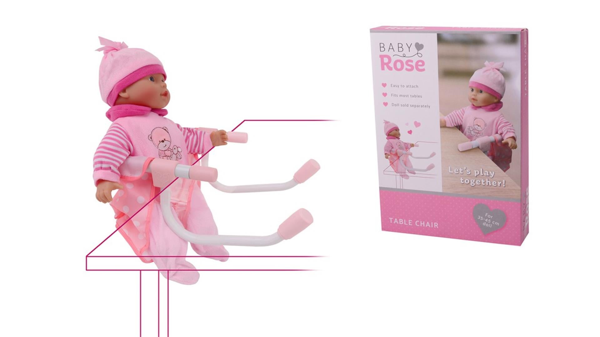 Baby Rose Tischstuhl
