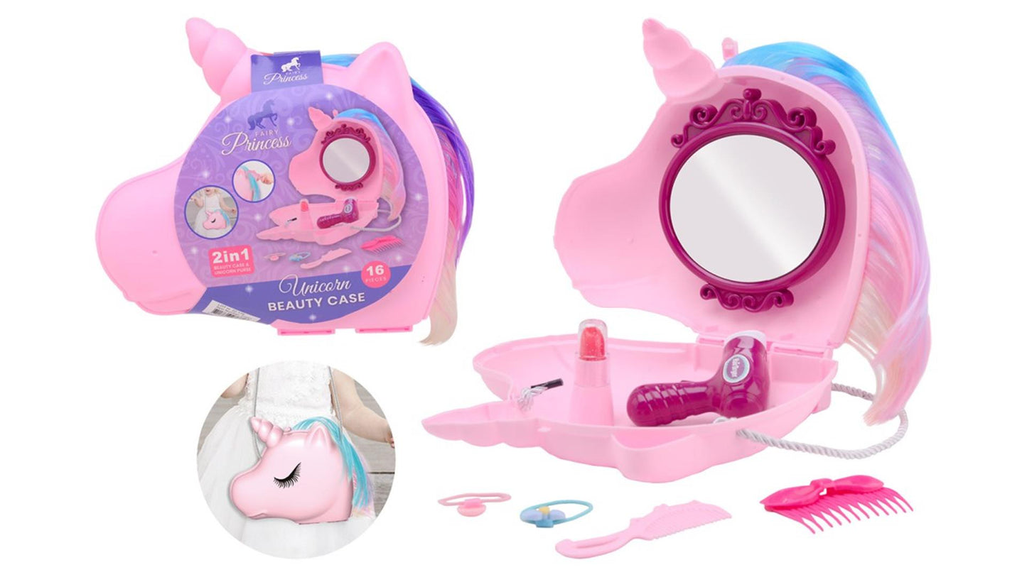 Johntoy Eenhoorn Beauty Case, 16dlg.
