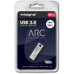 USB-Stick Integral Arc 64 GB Silber