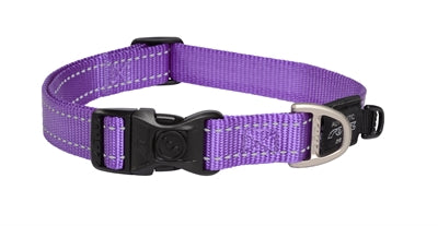 Rogz für Dogs Fanbelt Kragen lila
