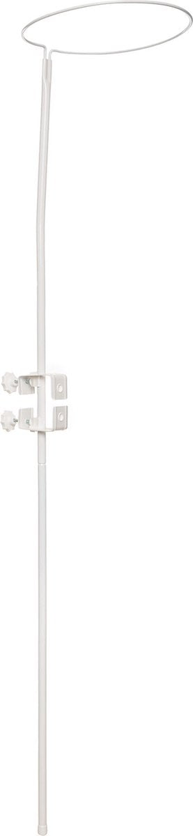 Jollein Baby Peak Stick für Schleier – weiß – mit Klemmbefestigung