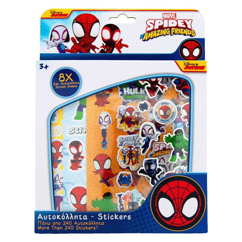 Spidey Sticker Set, 240st.
