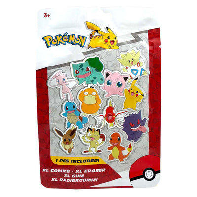 Pokémon Pokemon großer Überraschungs-Radiergummi
