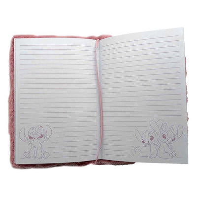 Stitch-Plüsch-Notizbuch
