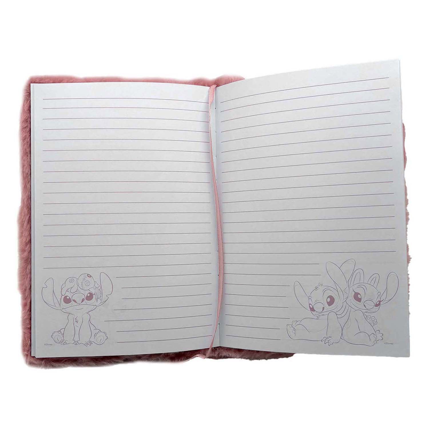 Stitch-Plüsch-Notizbuch