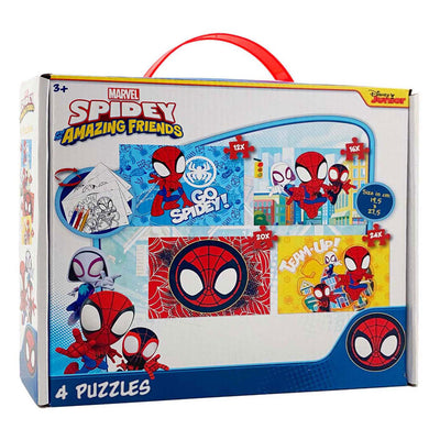 Toyland Spidey 4 Puzzles im Set