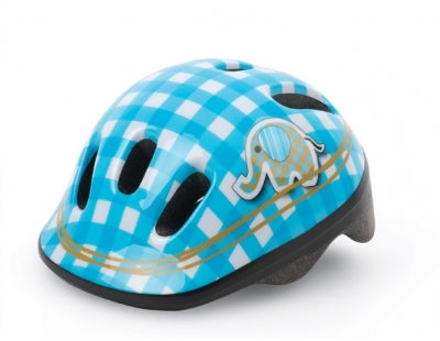 PolispGoudt Kinderhelm Elefant. Größe: XXS (44 48 cm), Farbe: weiß Bluew