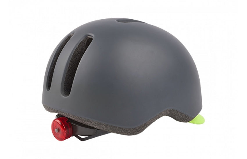 Polisport-Helmpendler Mattgrau Fluo gelb L 58-61 cm