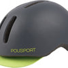 Polisport-Helmpendler Mattgrau Fluo gelb L 58-61 cm