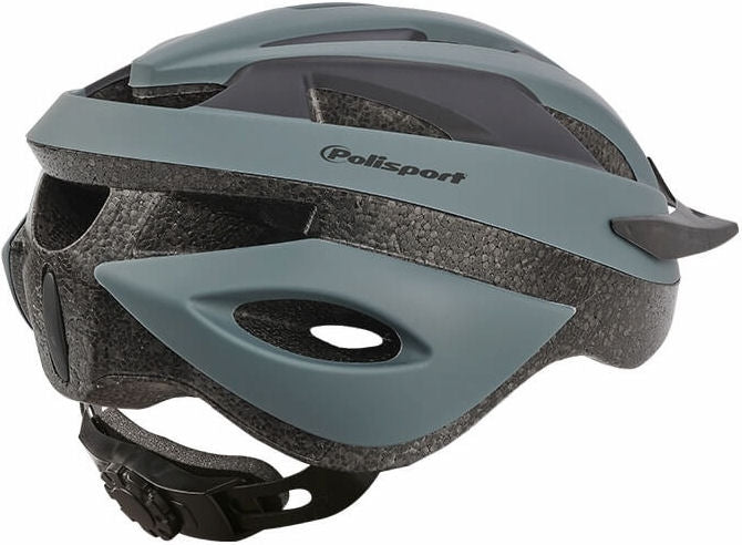 Polisport Fahrradhelm Sportrid MTB M (54-58 cm) Dunkelgrau Matt Schwarz
