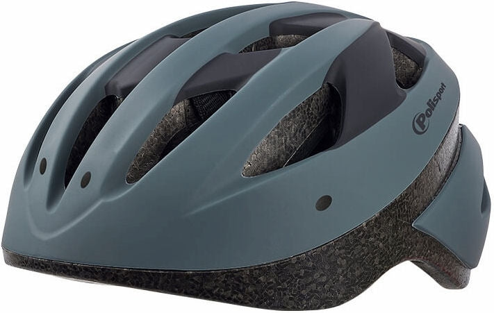 Polisport Fahrradhelm Sportrid MTB M (54-58 cm) Dunkelgrau Matt Schwarz