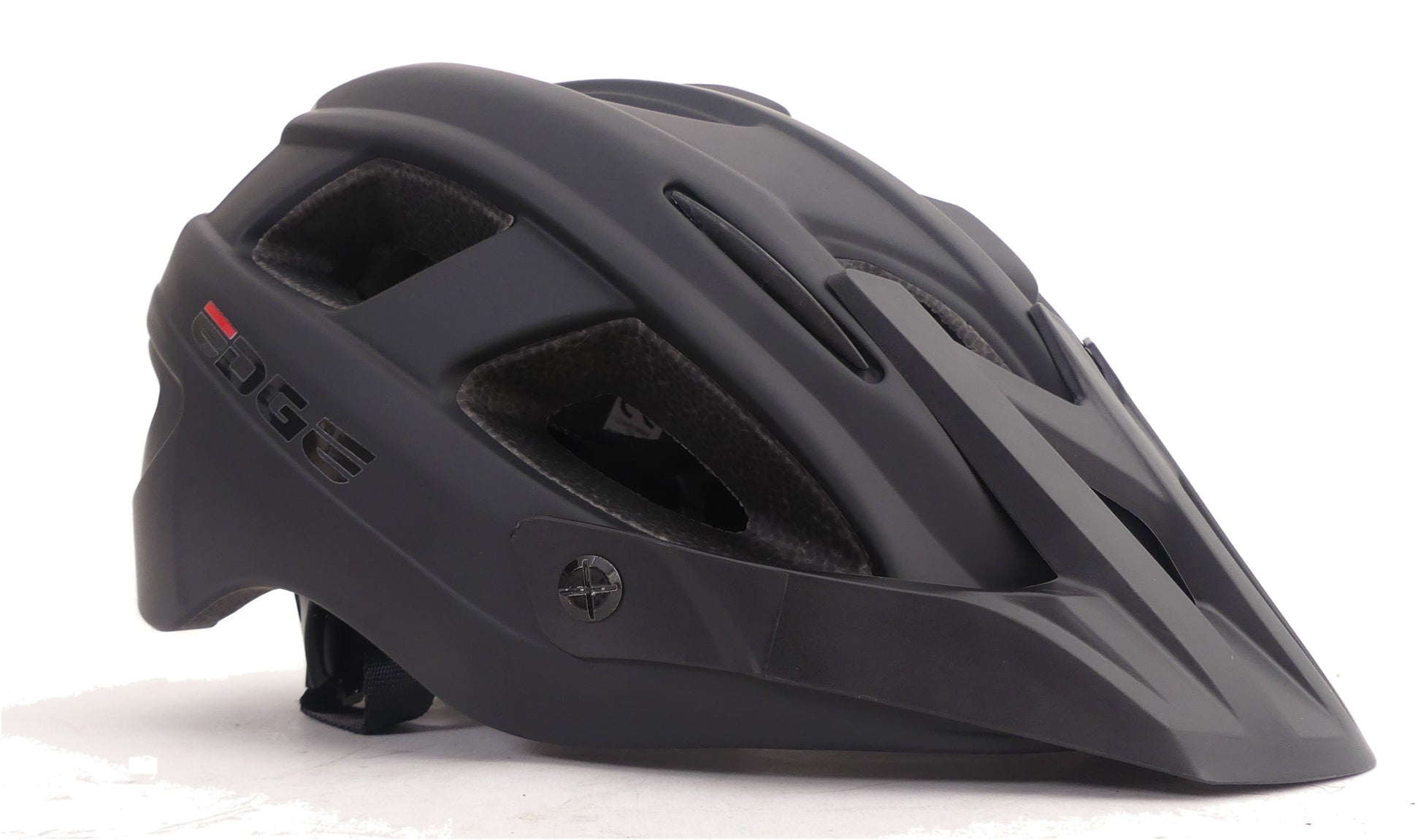 Fahrradhelmkante Cantabria Large (58-61 cm) - Matte schwarz
