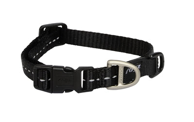 Rogz für Hunde Nitelife Collar Schwarz