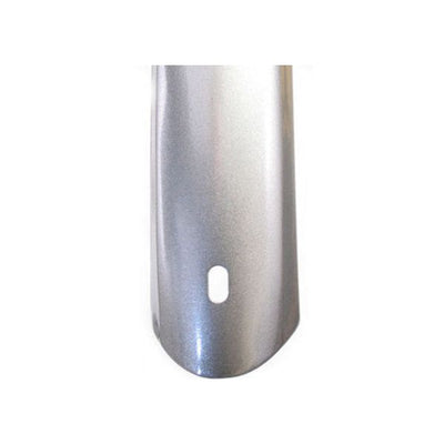 Weißes Etikett hinterer Kotflügel 26 28 Metallic Grey