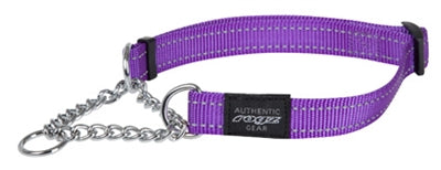 Rogz für Dogs Fanbelt Halbschallkragen lila