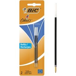 Nachfüllen von Bic-Kugelschreiber, 4-farbig, Blau