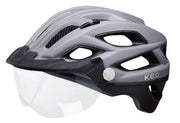 Fahrradhelm KED Covis Lite M (52-58cm) - grau schwarz matt - afbeelding 1